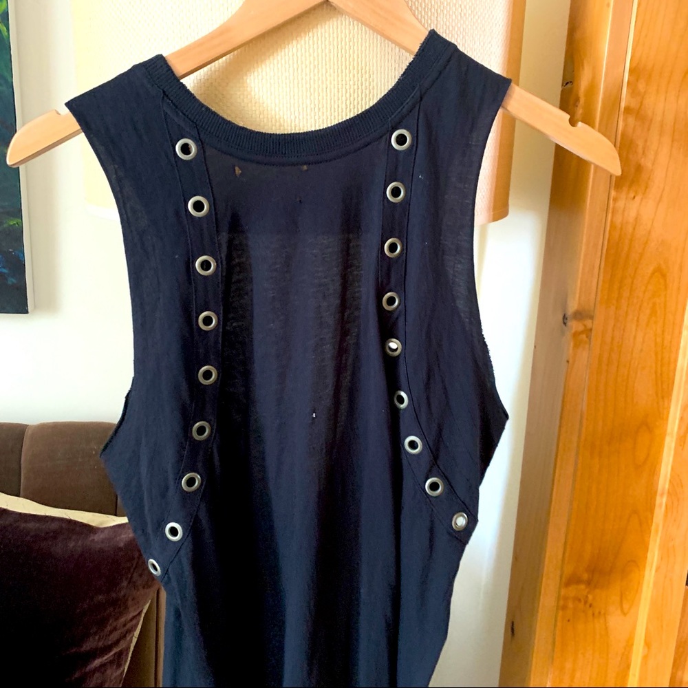 Fun, sexy layer. Featuring silver circle details.
